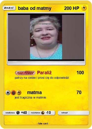 Pokemon baba od matmy