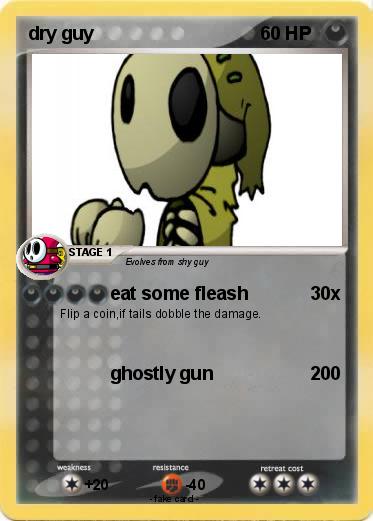 Pokemon dry guy