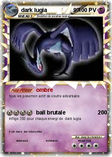 Pokemon dark lugia                 99