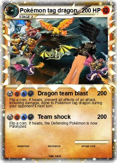 Pokemon Pokémon tag dragon