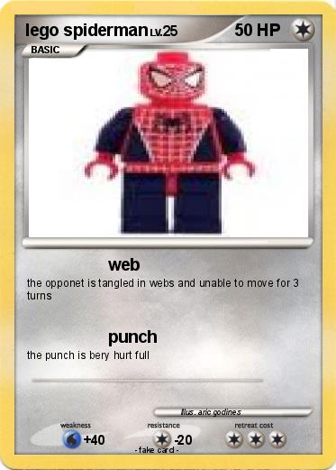 Pokemon lego spiderman