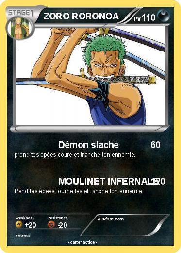 Pokemon ZORO RORONOA