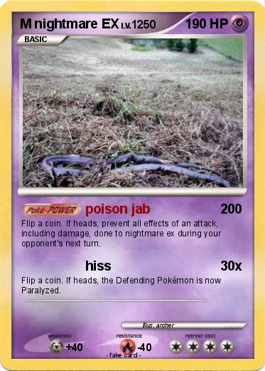 Pokemon M nightmare EX