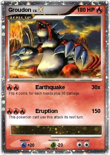 Pokemon Groudon