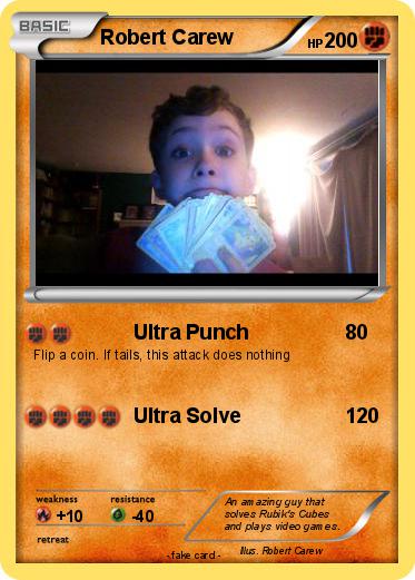 Pokemon Robert Carew