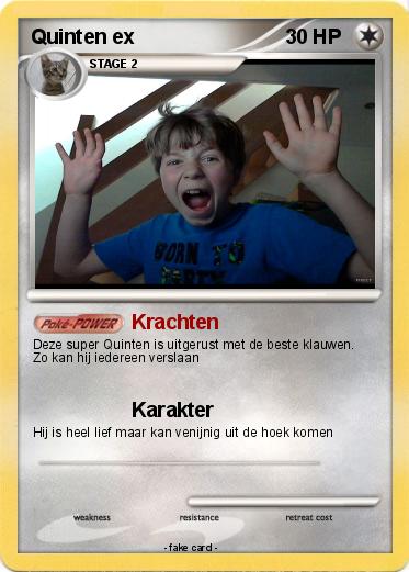 Pokemon Quinten ex