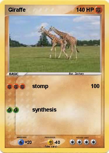 Pokemon Giraffe