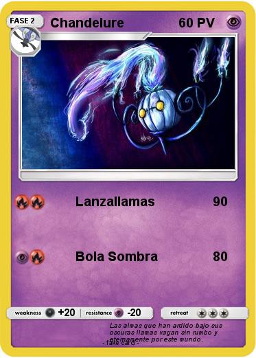 Pokemon Chandelure