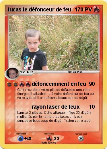 Pokemon lucas le défonceur de feu