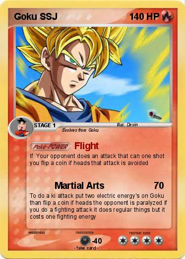 Pokemon Goku SSJ