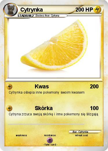 Pokemon Cytrynka