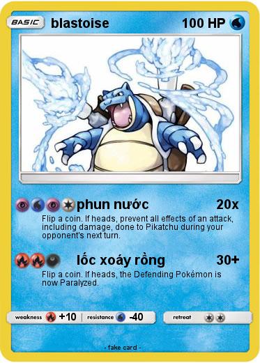 Pokemon blastoise