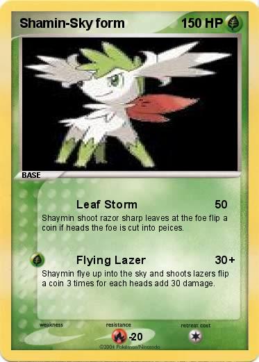 Pokemon Shamin-Sky form