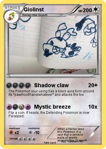 Pokemon Giolinst