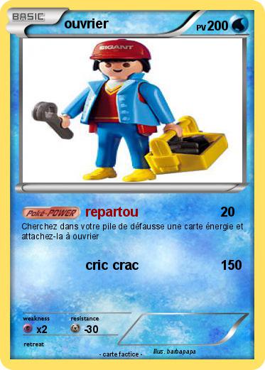 Pokemon ouvrier