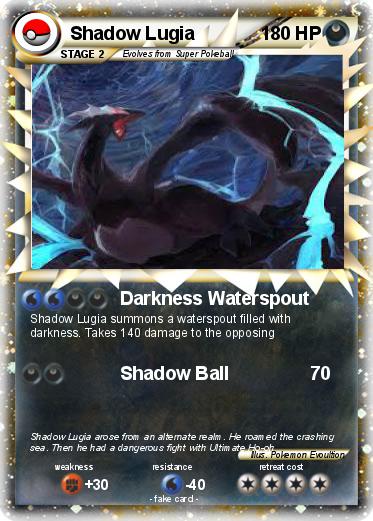 Pokemon Shadow Lugia