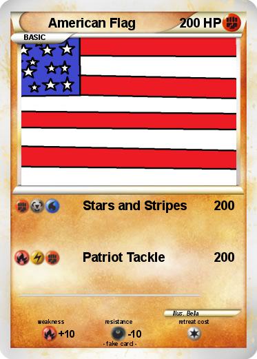 Pokemon American Flag