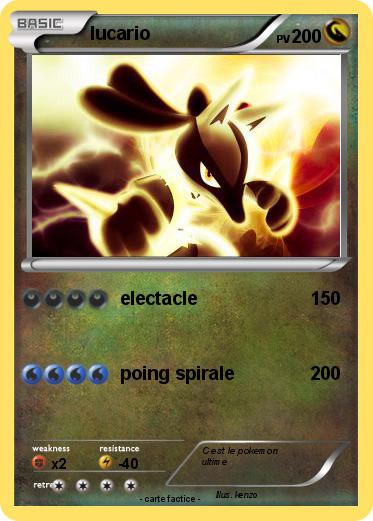 Pokemon lucario