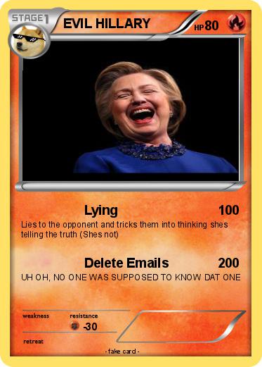 Pokemon EVIL HILLARY