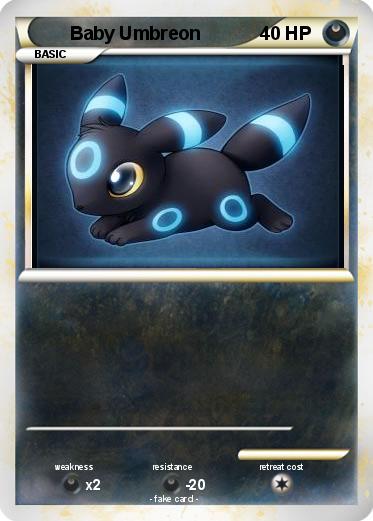 Pokemon Baby Umbreon