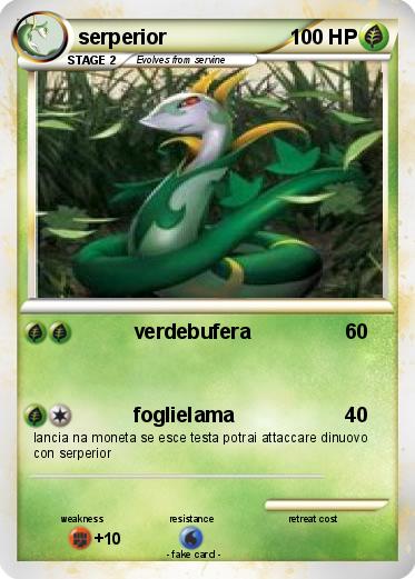 Pokemon serperior