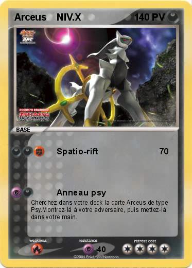Pokemon Arceus    NIV.X