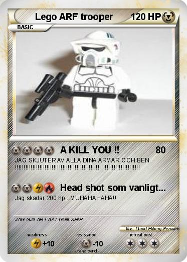 Pokemon Lego ARF trooper