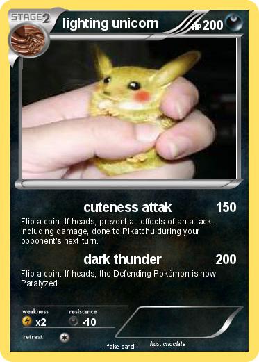 Pokemon lighting unicorn