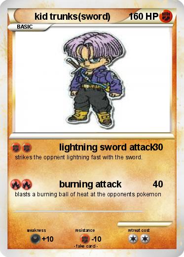 Pokemon kid trunks(sword)