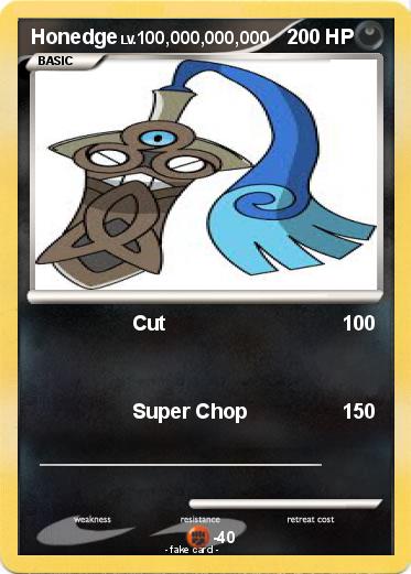 Pokemon Honedge