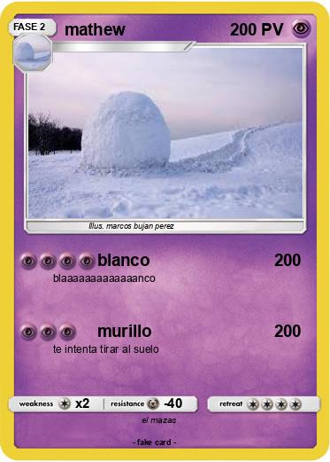 Pokemon mathew
