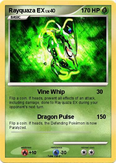 Pokemon Rayquaza EX