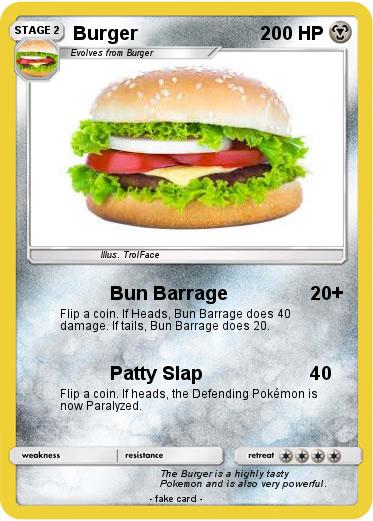 Pokemon Burger