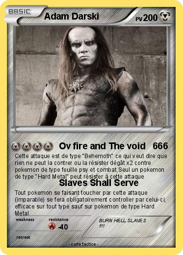 Pokemon Adam Darski