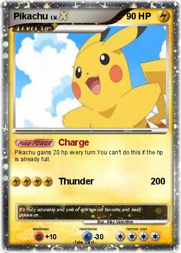 Pokemon Pikachu