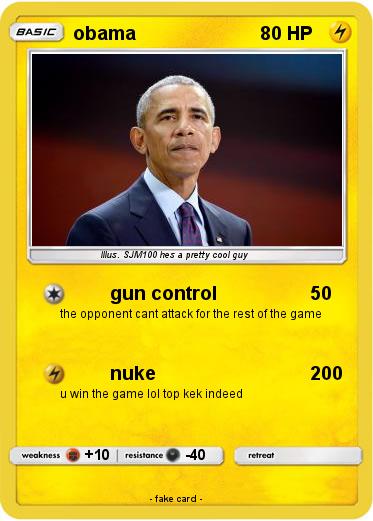 Pokemon obama