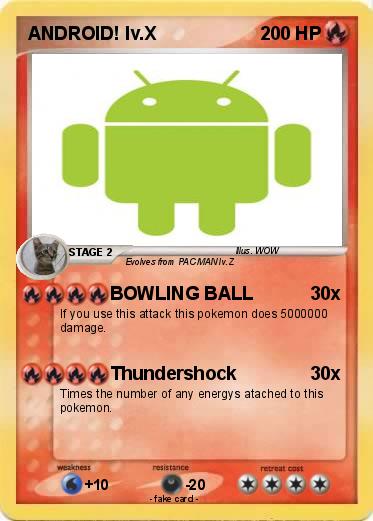 Pokemon ANDROID! lv.X