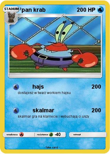 Pokemon pan krab