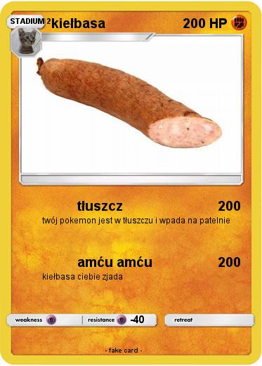 Pokemon kiełbasa