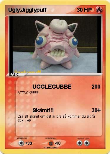 Pokemon Ugly,Jigglypuff