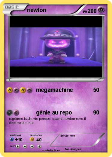 Pokemon newton