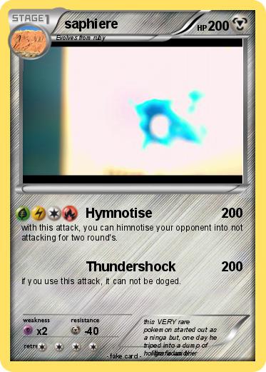 Pokemon saphiere
