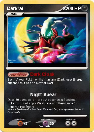 Pokemon Darkrai                               8
