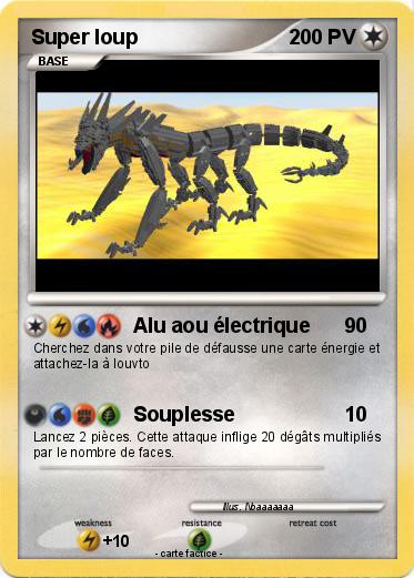 Pokemon Super loup