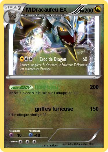 Pokemon M Dracaufeu EX