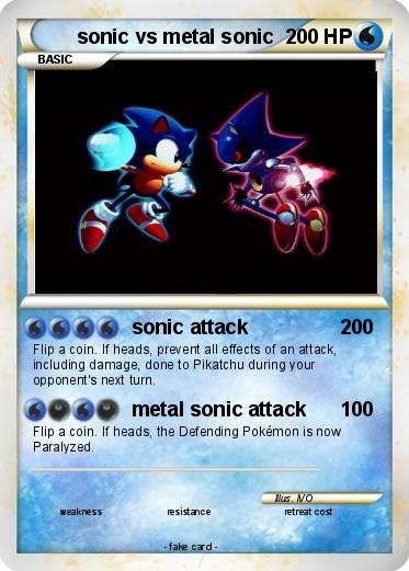 Pokemon sonic vs metal sonic
