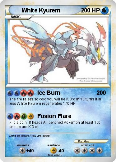 Pokemon White Kyurem