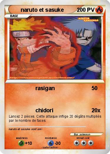 Pokemon naruto et sasuke