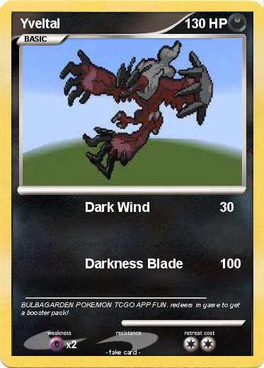 Pokemon Yveltal