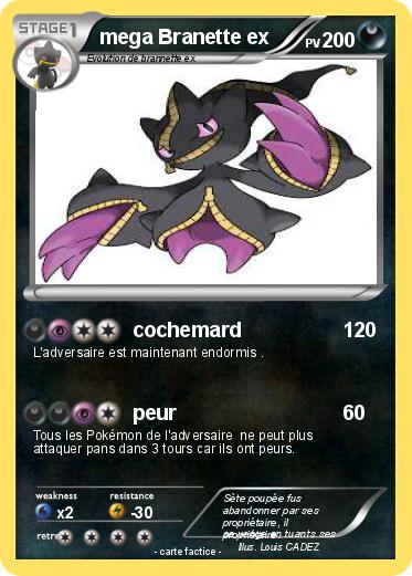 Pokemon mega Branette ex